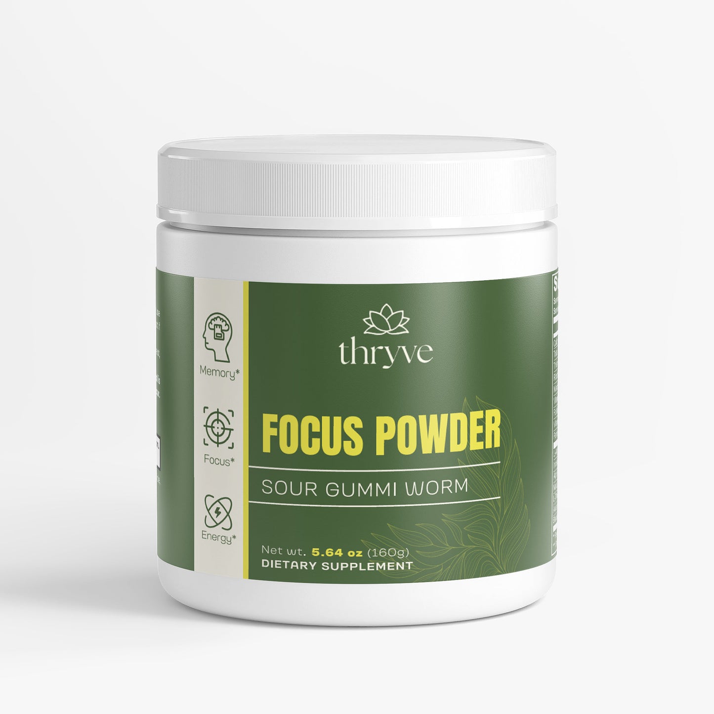 Focus Powder (Sour Gummi Worm)